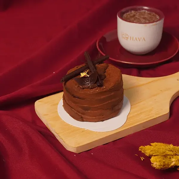 Double Dark Chocolate Cake